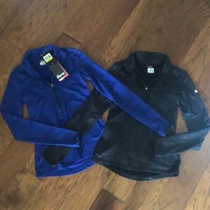 Nike pro dry fit thermal pullovers